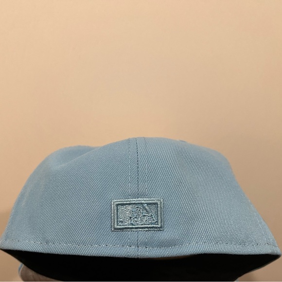 New Era, 59Fifty Fitted Hat, Philadelphia Phillies, Blue & White - Picture 6 of 10